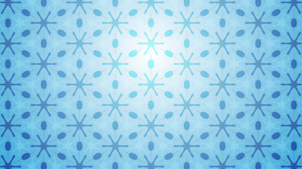 Background with a colorful, diverse cyclic pattern.