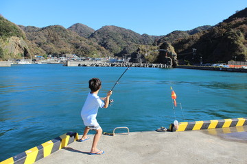 南伊豆 妻良で釣り