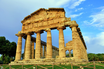 The Temple of Athena or Temple of Ceres (about 500 BC) is a Greek temple located in  Capaccio...