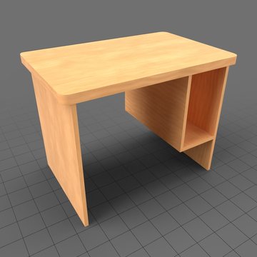 Wooden computer desk 1
