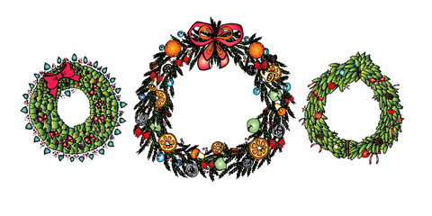 Christmas wreath