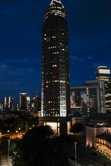 Frankfurt am Main bei Nacht