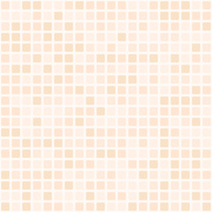 Peach rounded square pattern. Seamless vector background