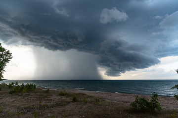 Passing storm