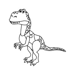 tyrannosaur dinosaur cartoon