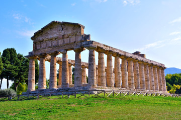 The Temple of Athena or Temple of Ceres (about 500 BC) is a Greek temple located in  Capaccio...