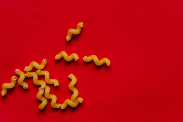food color pasta
