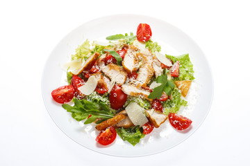  caesar salad isolated