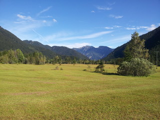 Ettal, Bayern, Oberbayern, Berge