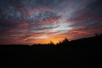 Sonnenuntergang Brandenburg