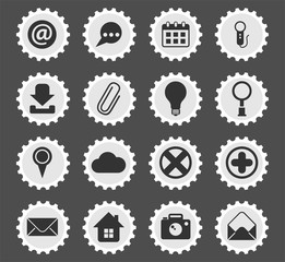 user interface icon set