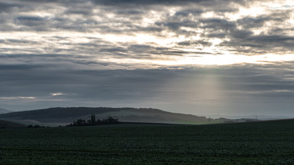 beautiful nature in central europe