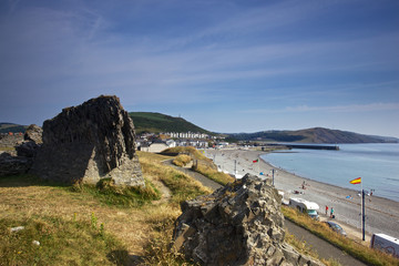 Promenade and Castle in Aberystwyth