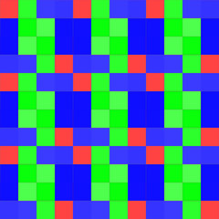 Seamless pattern background from a variety of multicolored squares.