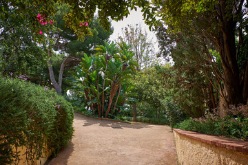 Marimurtra Botanical garden in Blanes, Catalonia.