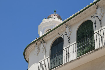 Fototapeta na wymiar Priego de Córdoba, Calle de Rio, Andalusien, Spanien