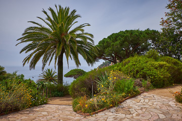 Marimurtra Botanical garden in Blanes, Catalonia.