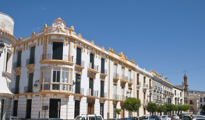 Fototapeta na wymiar Priego de Córdoba, Barrio de la Villa, Andalusien, Spanien