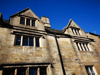 traditional limestone houses chipping campden village gloucestershire cotswolds midlands england uk europe