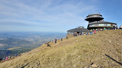 Śnieżka [1602 m n.p.m.] - najwyższy szczyt w Karkonoszach © Tomasz Warszewski