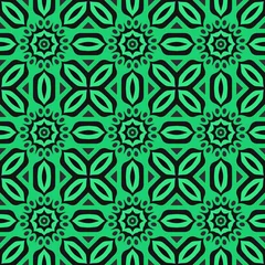 Fototapete Seamless background pattern with a variety of multicolored lines. © Veta