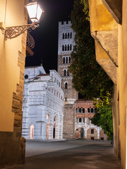 Chiesa San Martino Lucca - obrazy, fototapety, plakaty