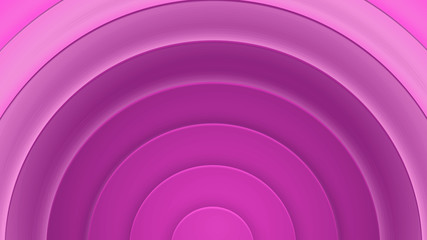 Background with circles in a paper style. With a variety of colors.