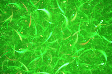 Fire sparks.3d abstract computer generated fractal design.Fractal is never-ending pattern.Fractals are infinitely complex patterns that are self-similar across different scales