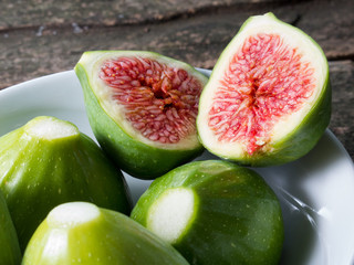 Plate of figs