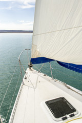 Obraz premium yacht in the sea