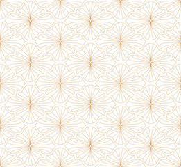 Vintage Seamless Geometric Pattern. Abstract Vector Background. Art Deco Texture.