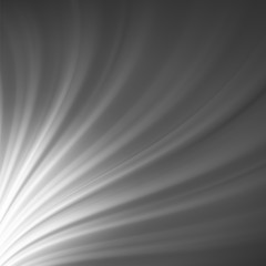 Grey Wave Blurred Background. Glowing Pattern