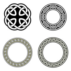 Celtic ornaments. Isolated vector