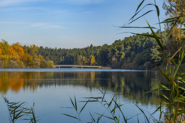 Jezioro Długie most - Olsztyn © Grzej