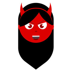 Cartoon halloween mask