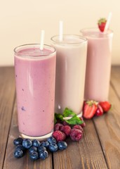 Fruit smoothies