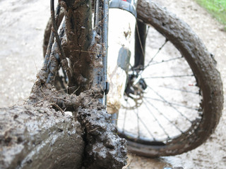 very dirty bike