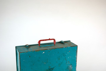 Vintage Metal Tool Box