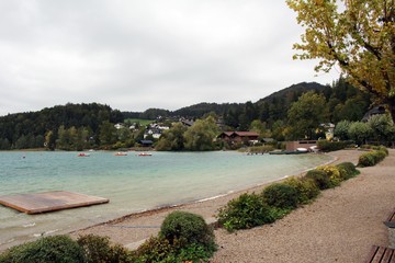 Panoramablick Fuschl am See.