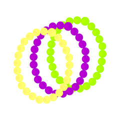 Colorful Carnival necklace