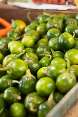 Fresh fruits in a Brazilian market