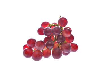 Grapes, isolated on a white background