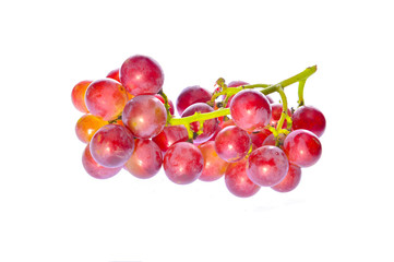 Grapes, isolated on a white background