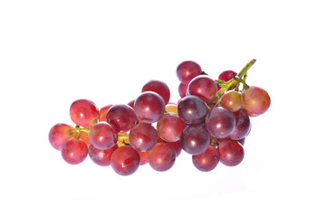 Grapes, isolated on a white background