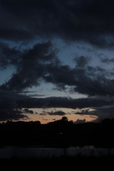 Fototapeta na wymiar Night Clouds