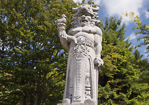 Radegast or Radhost on Radhost in Czech Republic