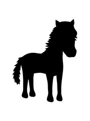 silhouette umriss schatten süß niedlich klein cool reiterin liebe glücklich stute hengst pferd pony reiten gesicht kopf mädchen comic cartoon clipart