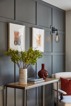 hallway seating area