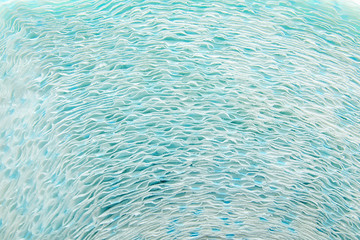 Toilet paper with pattern as background, closeup