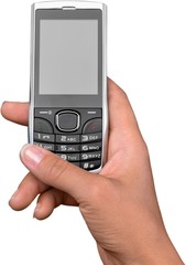 Holding a keyboard based smart phone